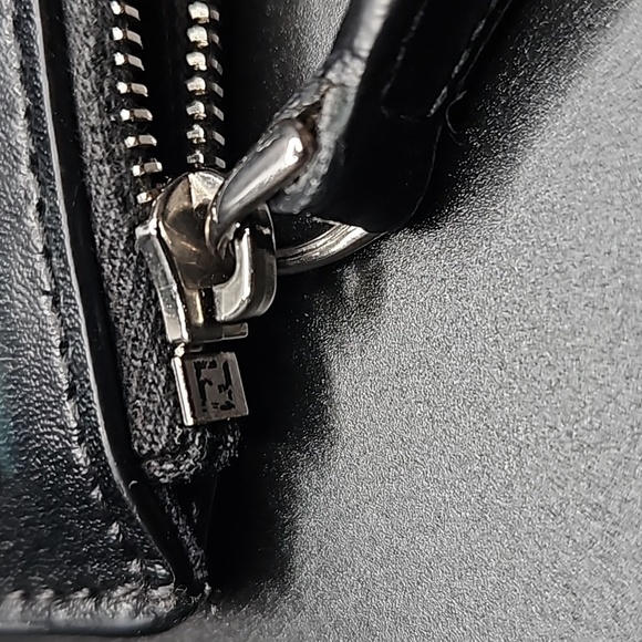 Fendi Black Rainbow Multi Leather Coin and Key Case - 8AP151 - with dust bag - Picture 6 of 8